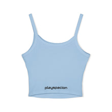 Load image into Gallery viewer, 'Quant' spaghetti strap tank top