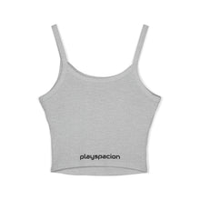 Load image into Gallery viewer, 'Quant' spaghetti strap tank top
