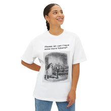 Load image into Gallery viewer, 'please sir' unisex boxy tee
