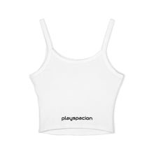Load image into Gallery viewer, 'Quant' spaghetti strap tank top
